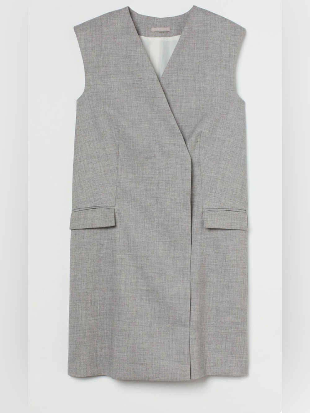 H&M Light Gray Sleevless Best